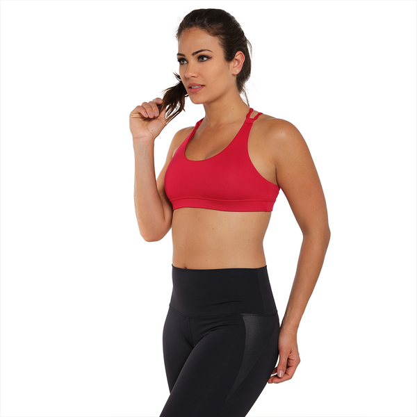 Strap Back Bra Wine (Final Sale)