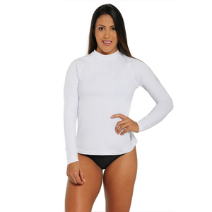 Sun Away Long Sleeve White (Final Sale)