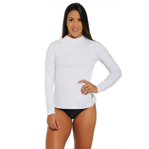 Sun Away Long Sleeve White (Final Sale)