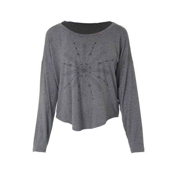 Tattoo Long Sleeve Grey (Final Sale)