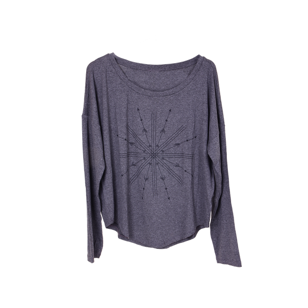 Tattoo Long Sleeve Grey (Final Sale)