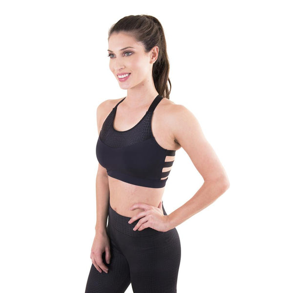 Turn Me Over Bra Snake Black (Final Sale)