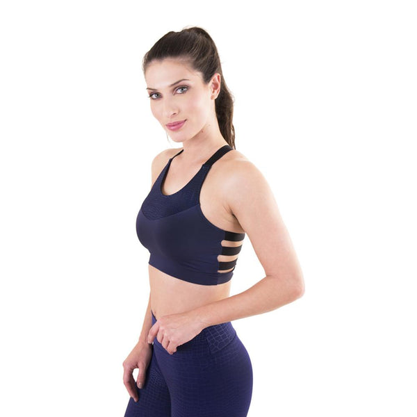 Turn Me Over Bra Snake Navy (Final Sale)