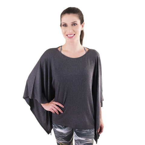Wild Wings Top Grey (Final Sale)