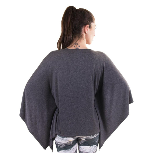 Wild Wings Top Grey (Final Sale)