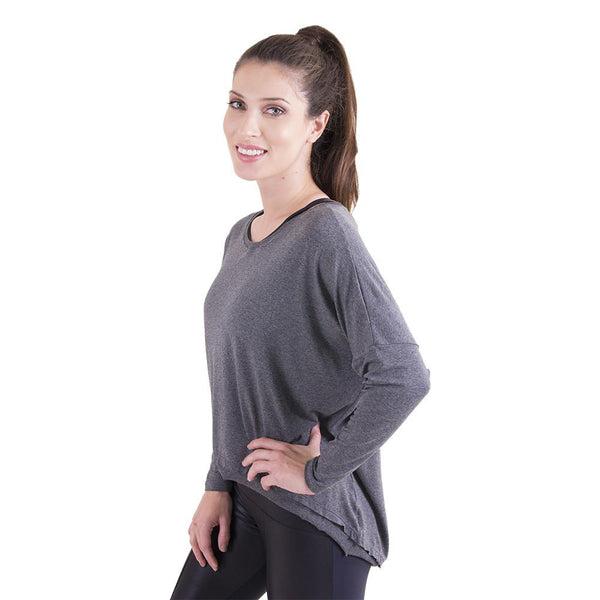 Jade Long Sleeve Grey (Final Sale)