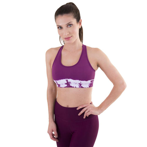 Philosophy Bra Tie Dye Purple (Final Sale)
