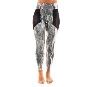Jazz Legging Abstract Waves (Final Sale)