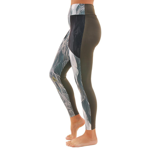 Jazz Legging Abstract Waves (Final Sale)