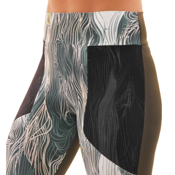 Jazz Legging Abstract Waves (Final Sale)