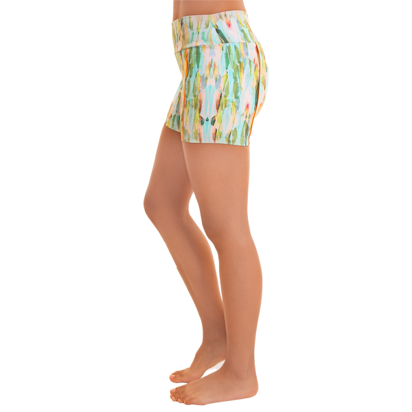 Stripe Compression Shorts Monet