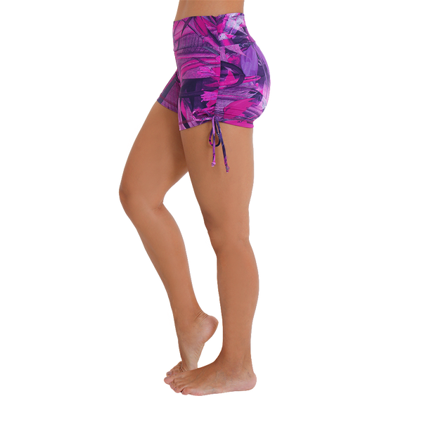 Shine Shorts Pink Forest