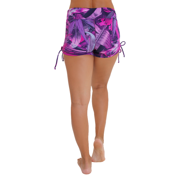 Shine Shorts Pink Forest