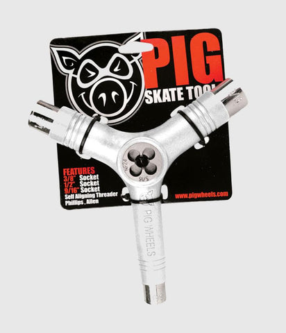 Pig Ultimate Skate Tool White