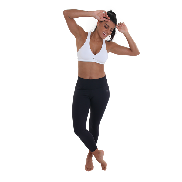 Solid Compression Legging Black