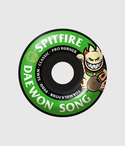 Spitfire Formula Four Daewon Pro Burner 99DU Skateboard Wheel 52mm