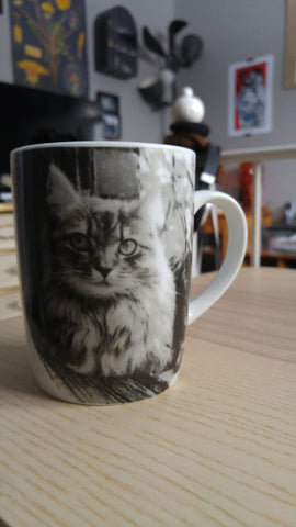 Meow meow mug