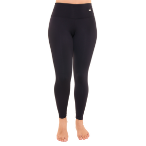 Solid Compression Legging Black
