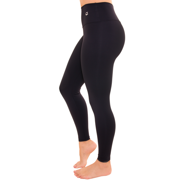 Solid Compression Legging Black