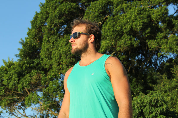 Sleeveless Tank Turquoise (Final Sale)