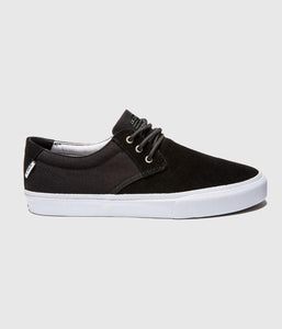 Lakai Daly Skate Shoes Black Suede