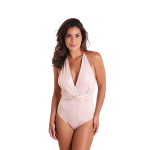 One Piece Tie Pink Sunshine