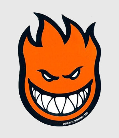 Spitfire Fireball Sticker Orange