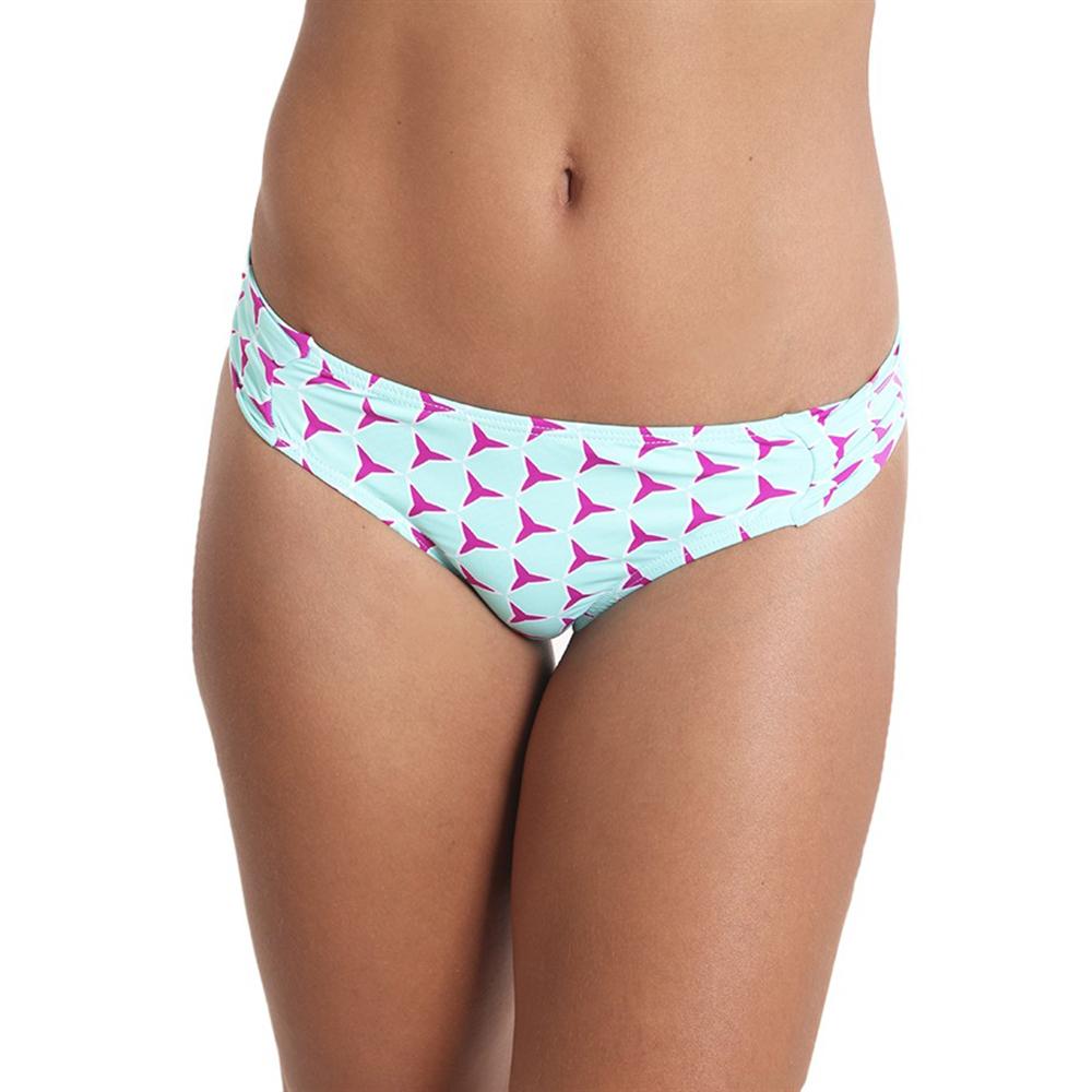 Ruffle Side Bottom Acqua Star