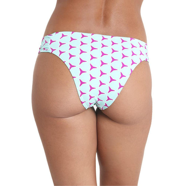 Ruffle Side Bottom Acqua Star