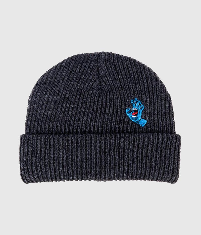 Santa Cruz Mini Screaming Hand Beanie Dark Heather