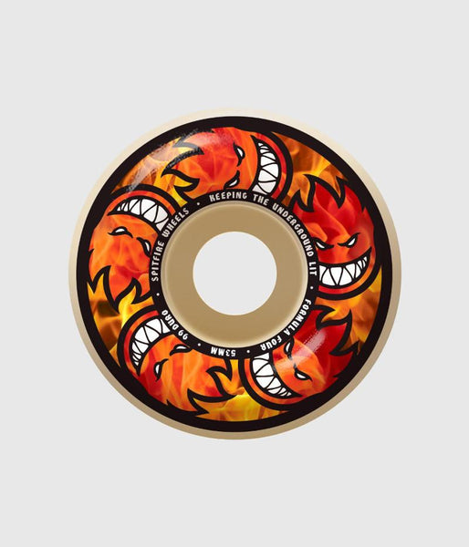 Spitfire Formula Four Classic 99DU Hellfire Multi Balls Skateboard Wheel 53mm