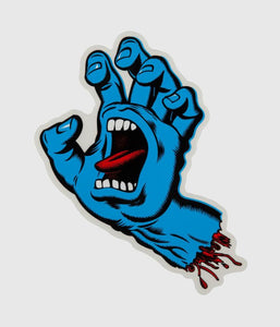 Santa Cruz Screaming Hand Blue 3"