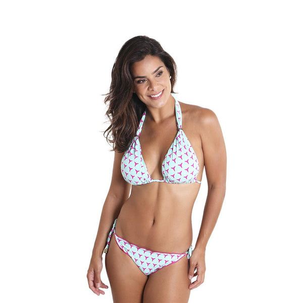 Tie Side Bottom Acqua Star