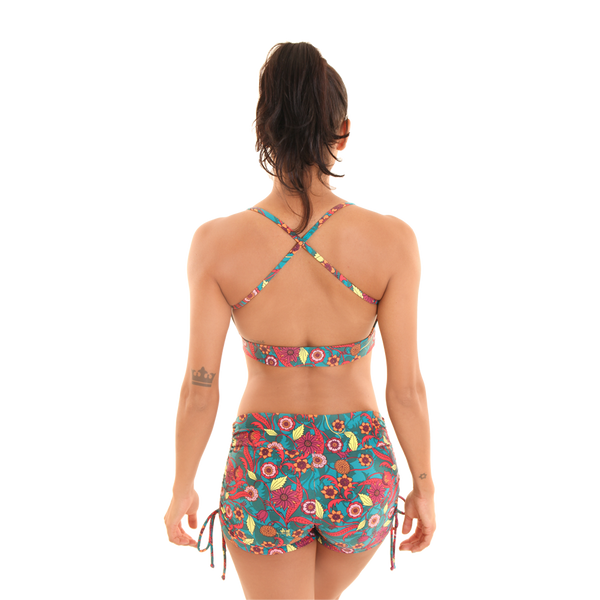 Twisted Bra Flower Garden