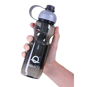 Water Bottle W/Cooler Black