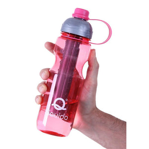 Water Bottle W/Cooler Pink