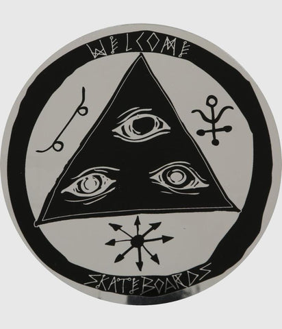 Welcome Skateboards 3" Talisman Sticker