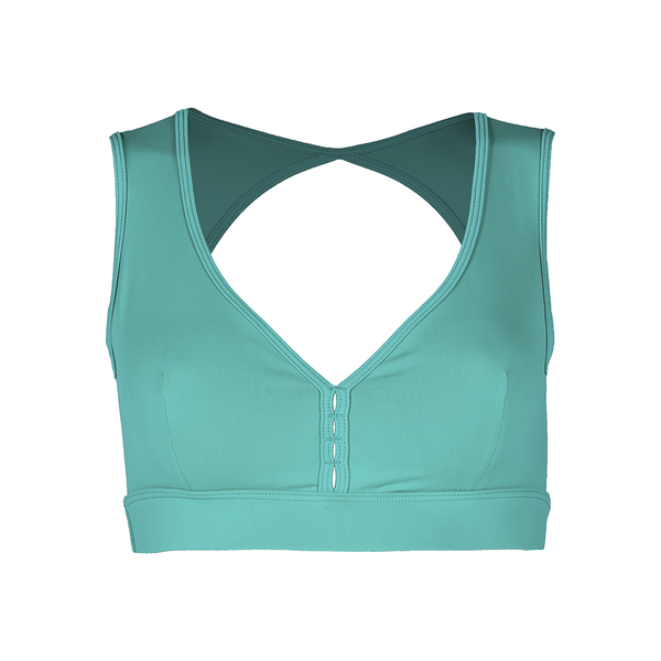 Tear Drop Bra - Green (Final Sale)