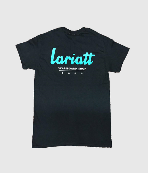 Lariatt Skate Shop T-Shirt Black