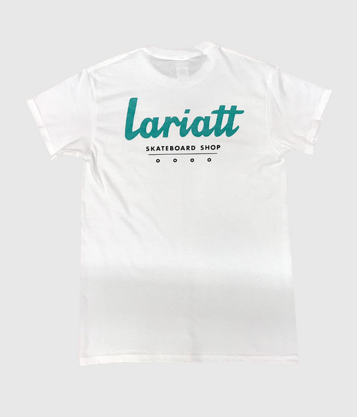 Lariatt Skate Shop T-Shirt White