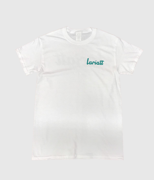 Lariatt Skate Shop T-Shirt White