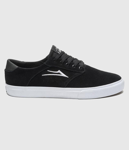 Lakai Porter Skate Shoes Black Suede