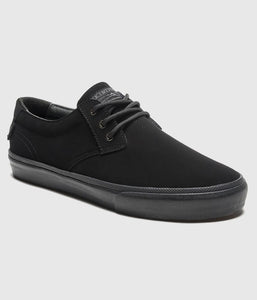 Lakai Daly Skate Shoes Black/Black Nubuck