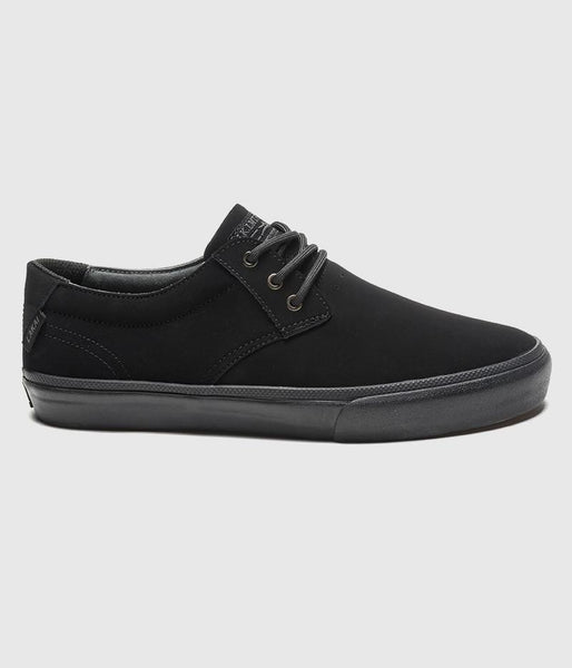 Lakai Daly Skate Shoes Black/Black Nubuck