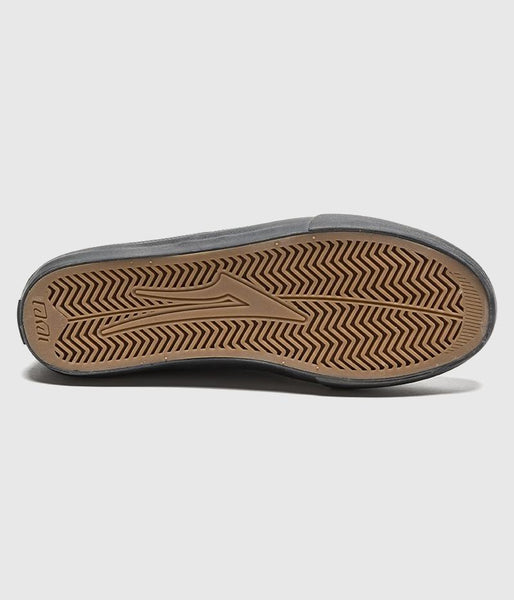 Lakai Daly Skate Shoes Black/Black Nubuck