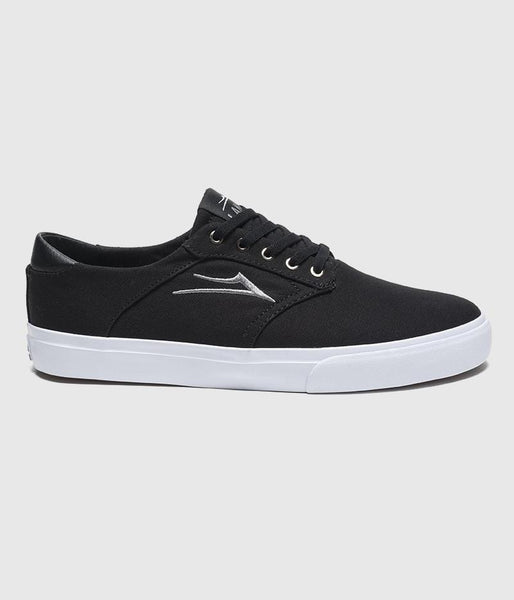 Lakai Porter Skate Shoes Black Canvas