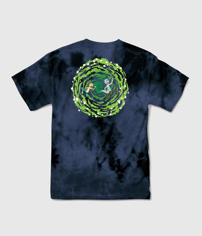 Primitive x Rick & Morty Nuevo Portal Navy Washed T-Shirt